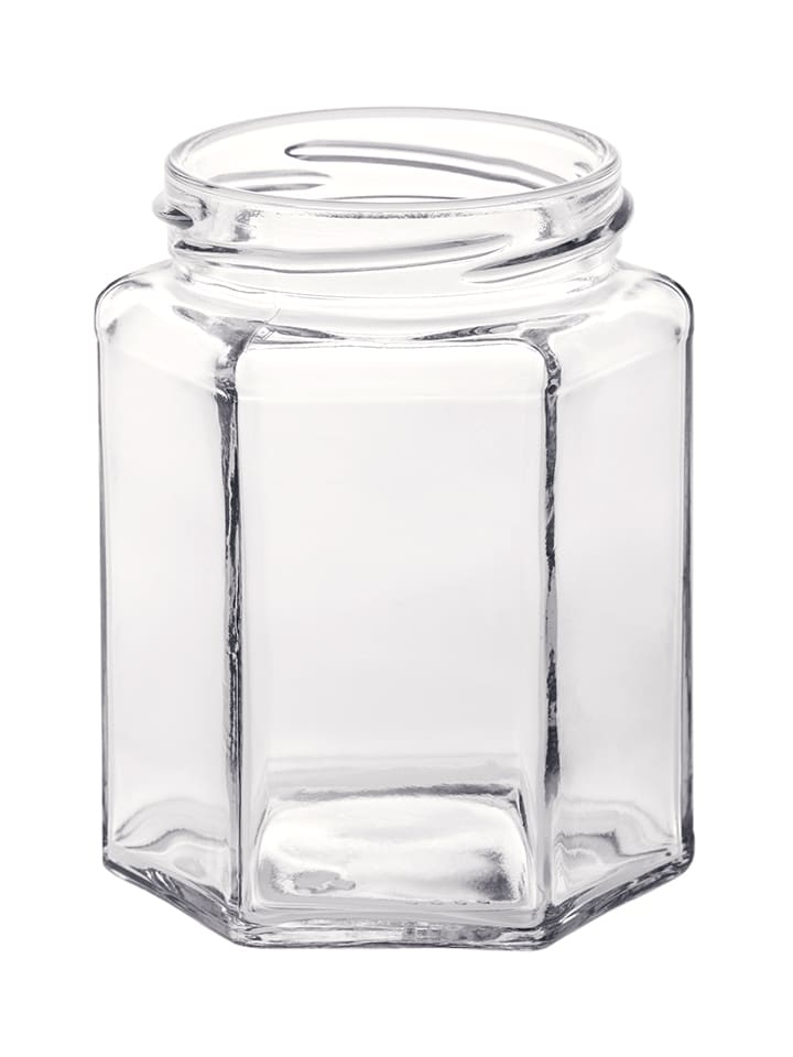 Hexagonal Mason Jar