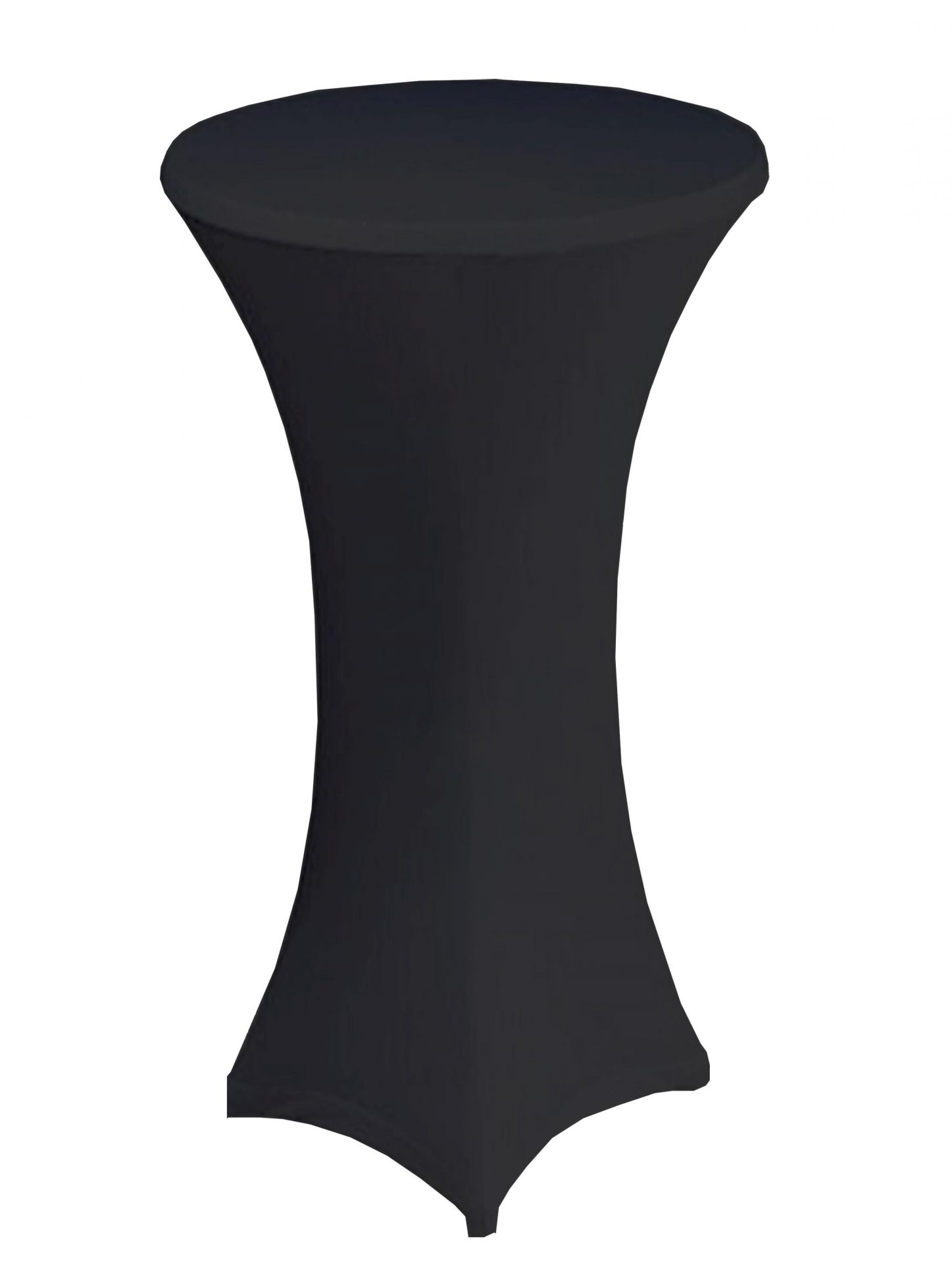 Poseur Table Stretch Cover - Black - Capital H Catering and Leisure ...