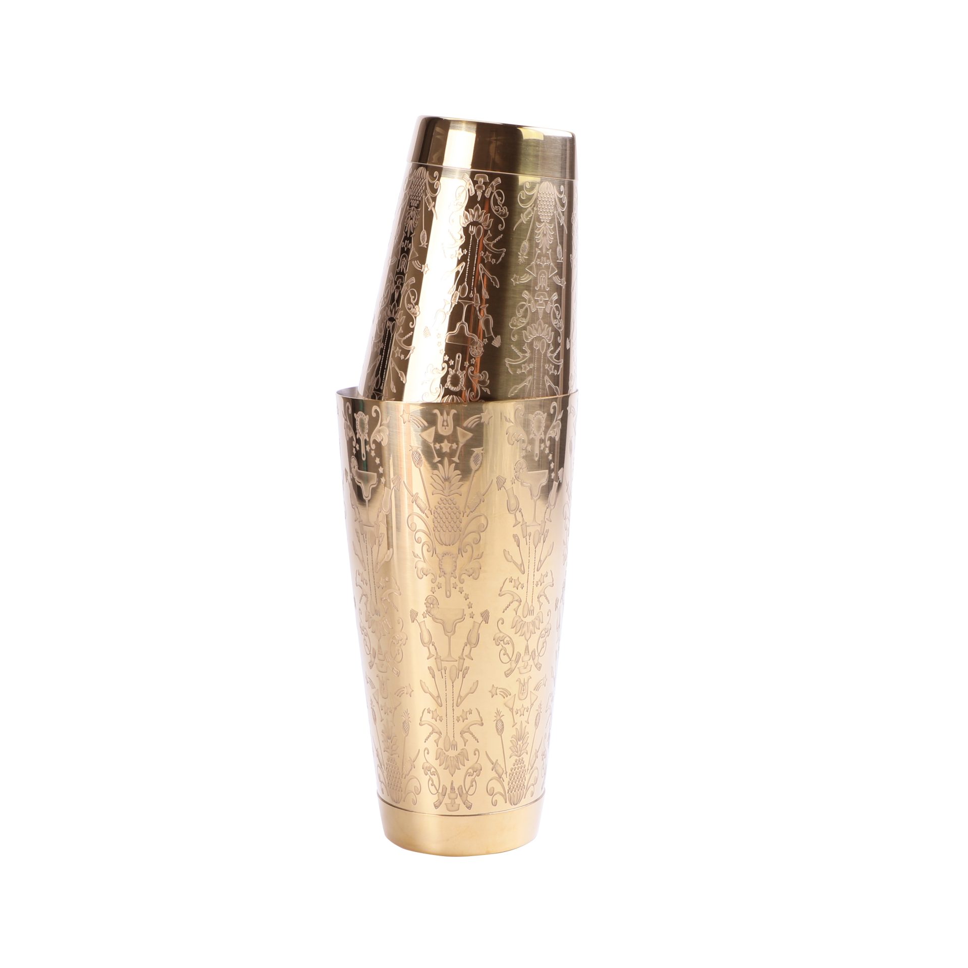 Boston Cocktail Shaker - Gold